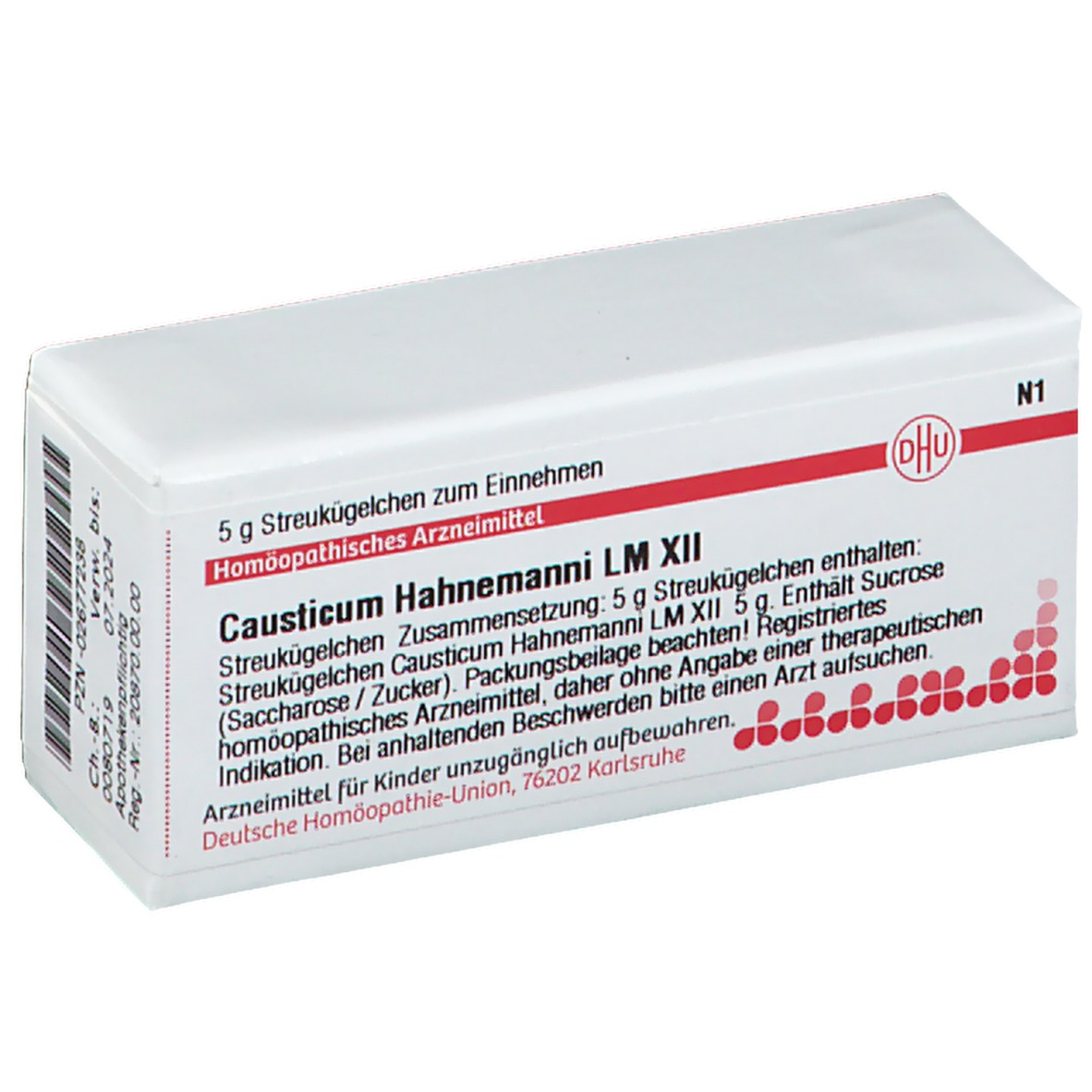 DHU Causticum Hahnemanni LM XII