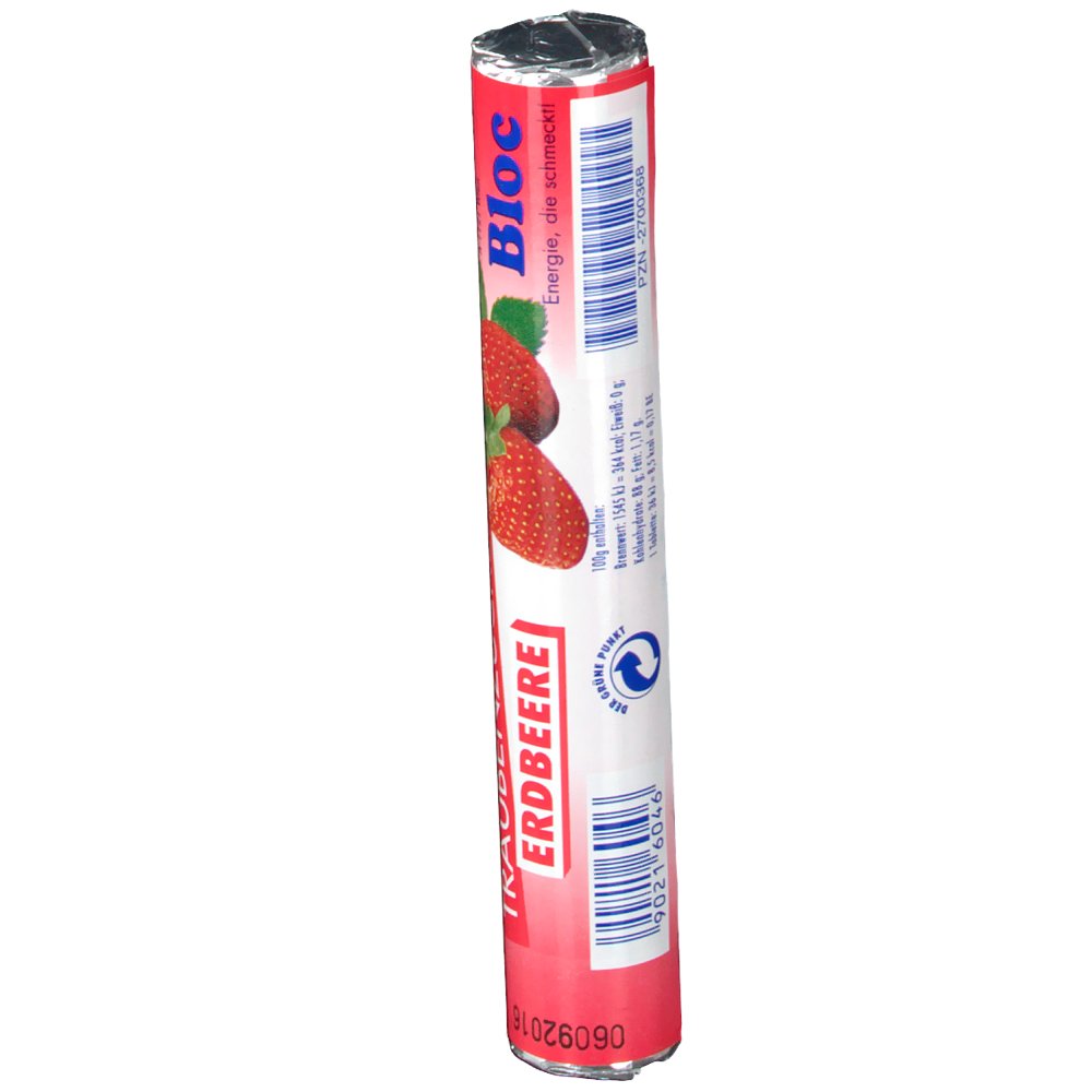 Bloc® Traubenzucker Rolle Erdbeer