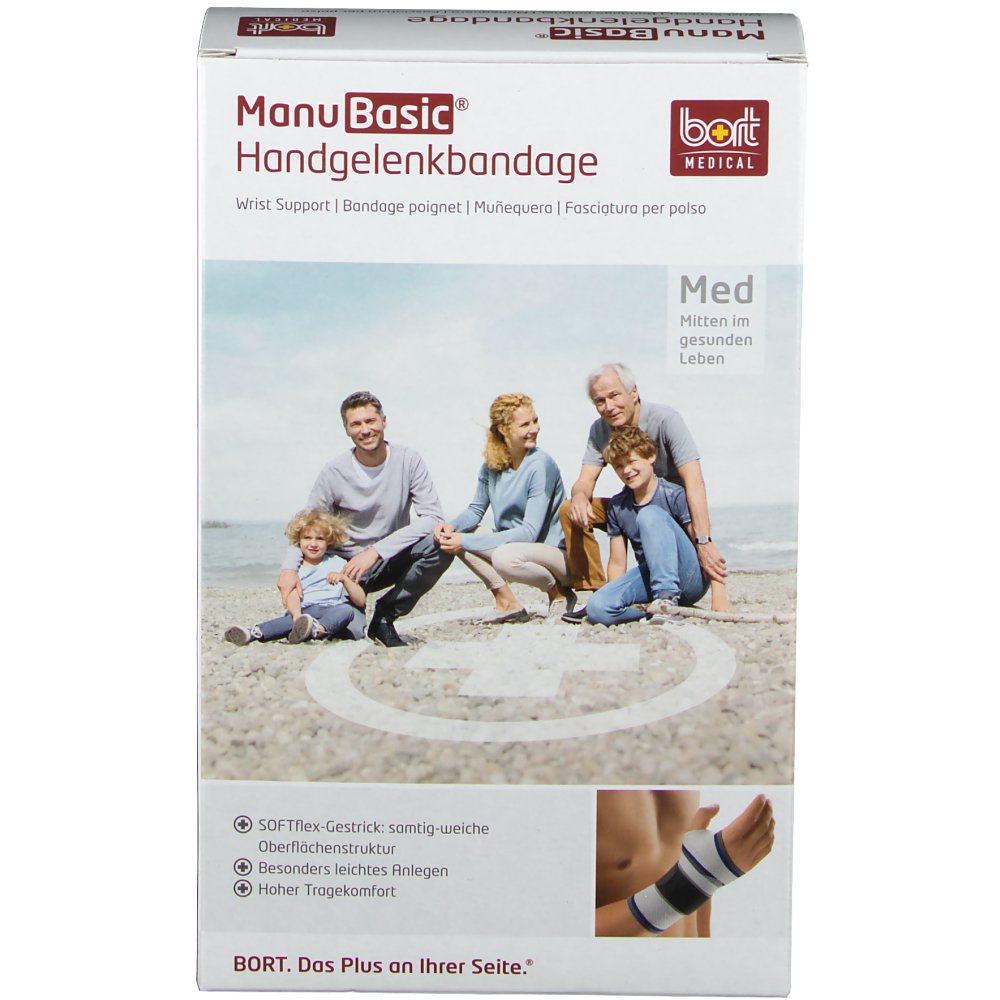 Bort Manu Basic® rechts Gr. XL schwarz