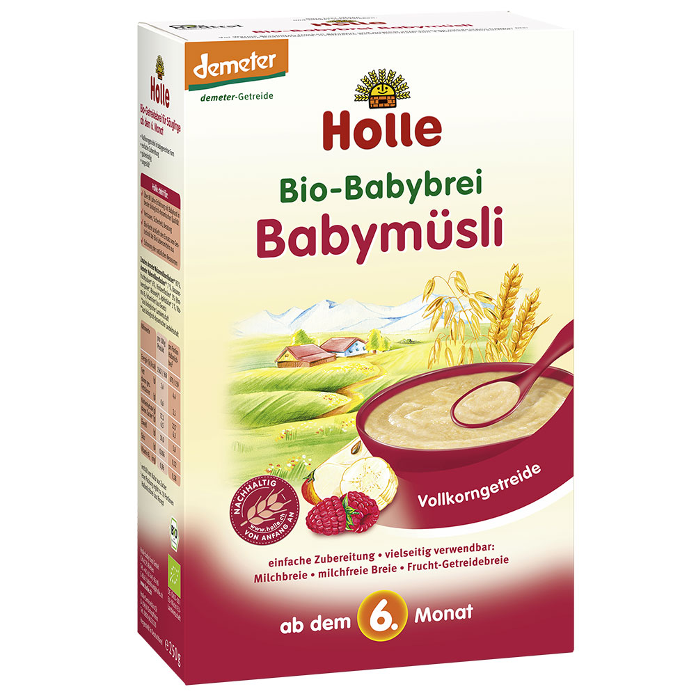 Holle BioBabybrei Babymüsli  shopapotheke.com