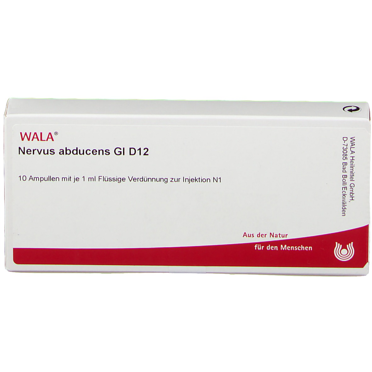 Wala® Nervus abducens Gl D 12