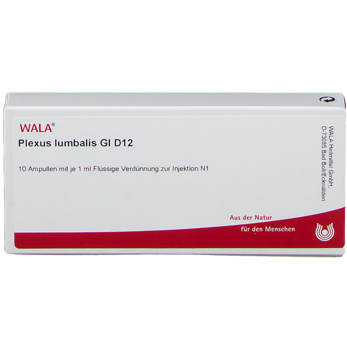 Wala® Plexus lumbalis Gl D 12