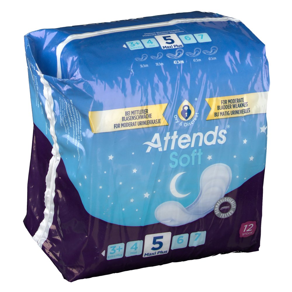 Attends® Soft 5 Maxi Plus Einlagen