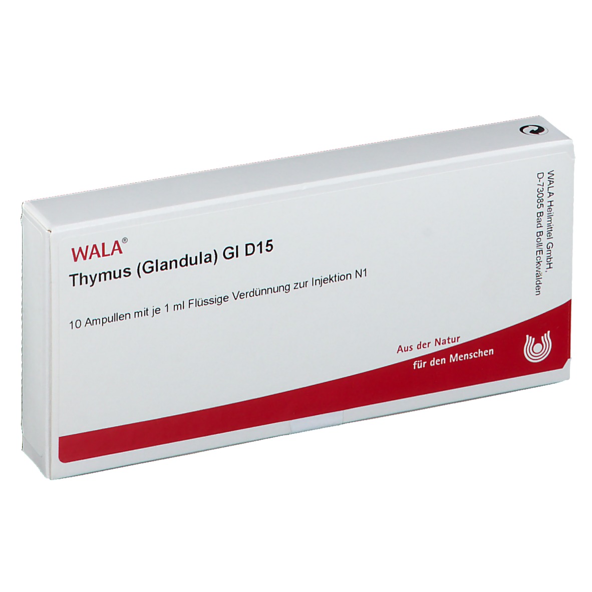 Wala® Thymus Glandula Gl D 15