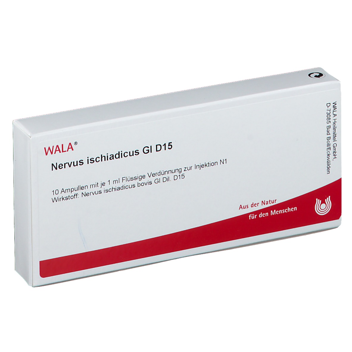 Wala® Nervus Ischiadicus Gl D 15 Ampullen