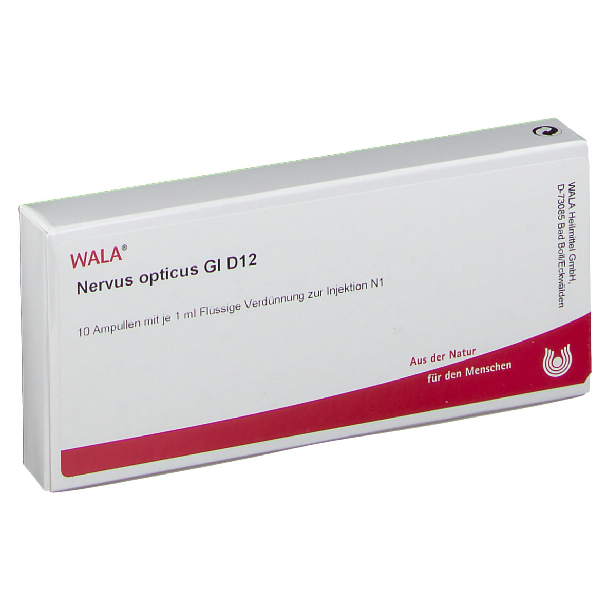 Wala® Nervus opticus Gl D 12