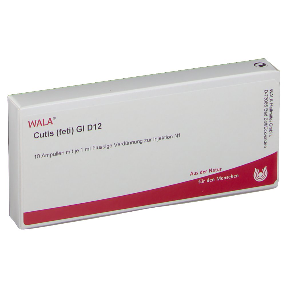 Wala® Cutis feti Gl D 12