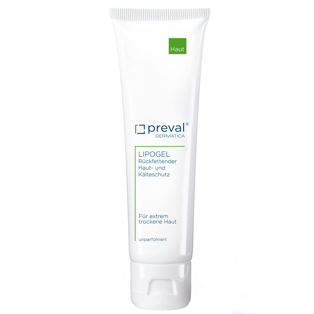 Preval® LIPOGEL Handcreme, 100 G – Rückfettend, Kälteschutz Für Extrem Trockene Haut