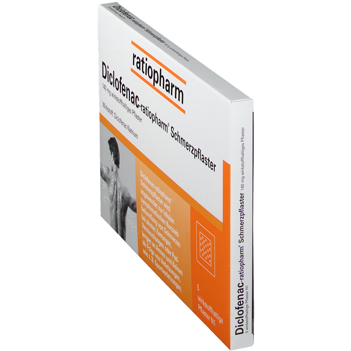 Diclofenac-ratiopharm® Schmerzpflaster 140 Mg - Shop-apotheke.com