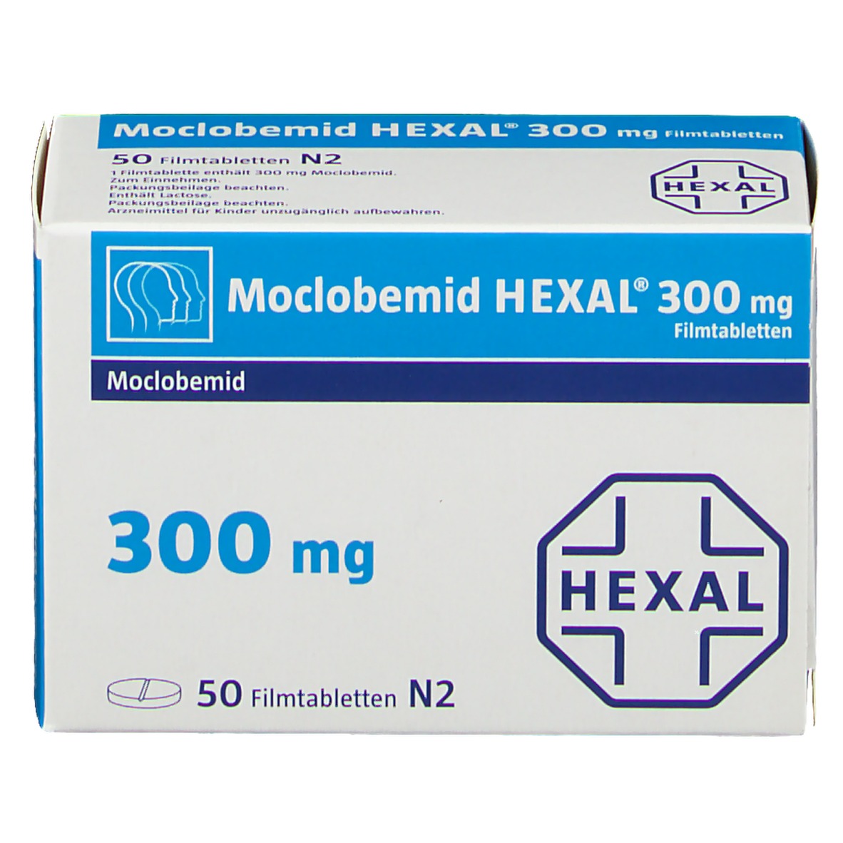 MOCLOBEMID HEXAL 300 mg Filmtabletten MOCLOBEMID HEXAL 300 mg Filmtabletten
