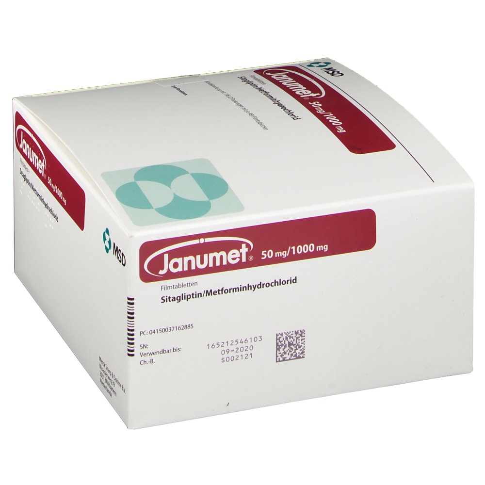 Janumet 50 1000 Mg Filmtabletten Shop apotheke