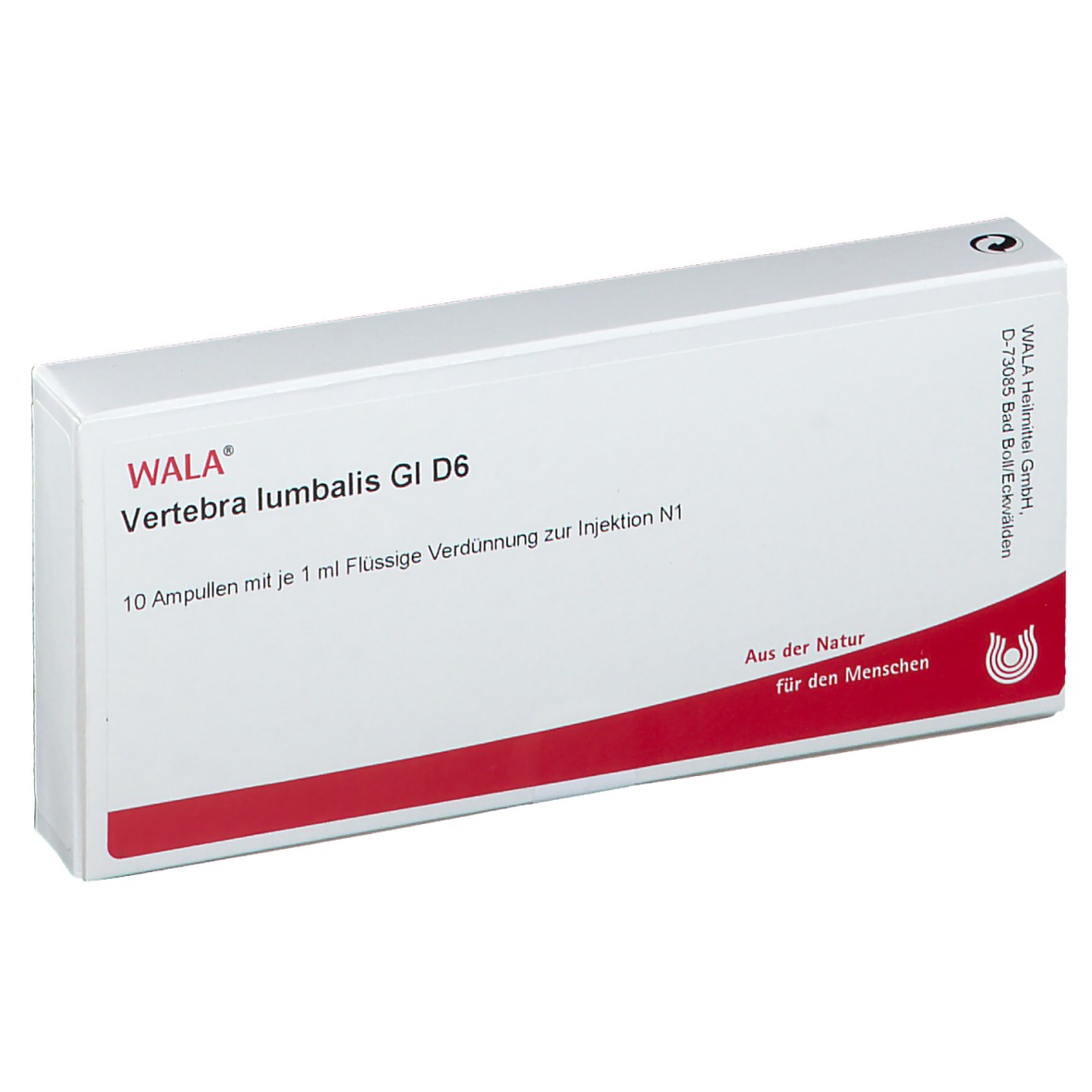 Wala® Vertebra lumbalis Gl D 6