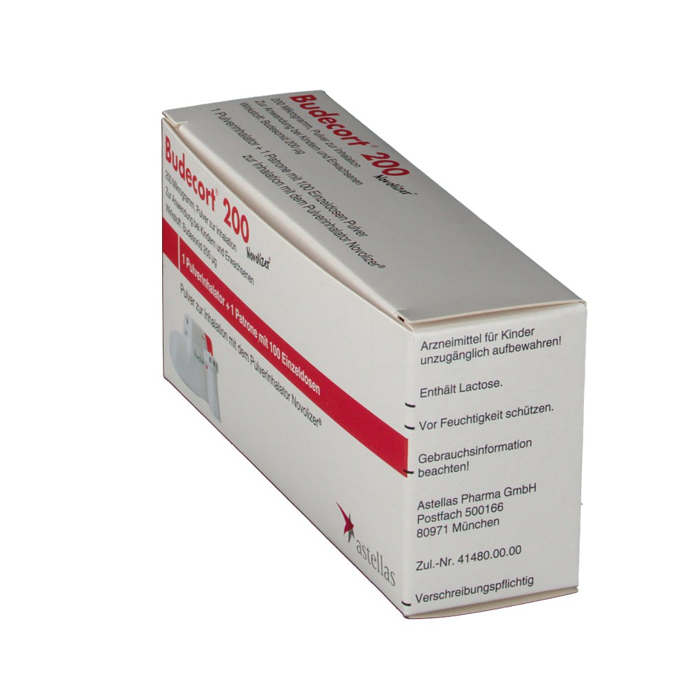 Budecort 200 Novolizer 100 Hub Pulver z.Inh.