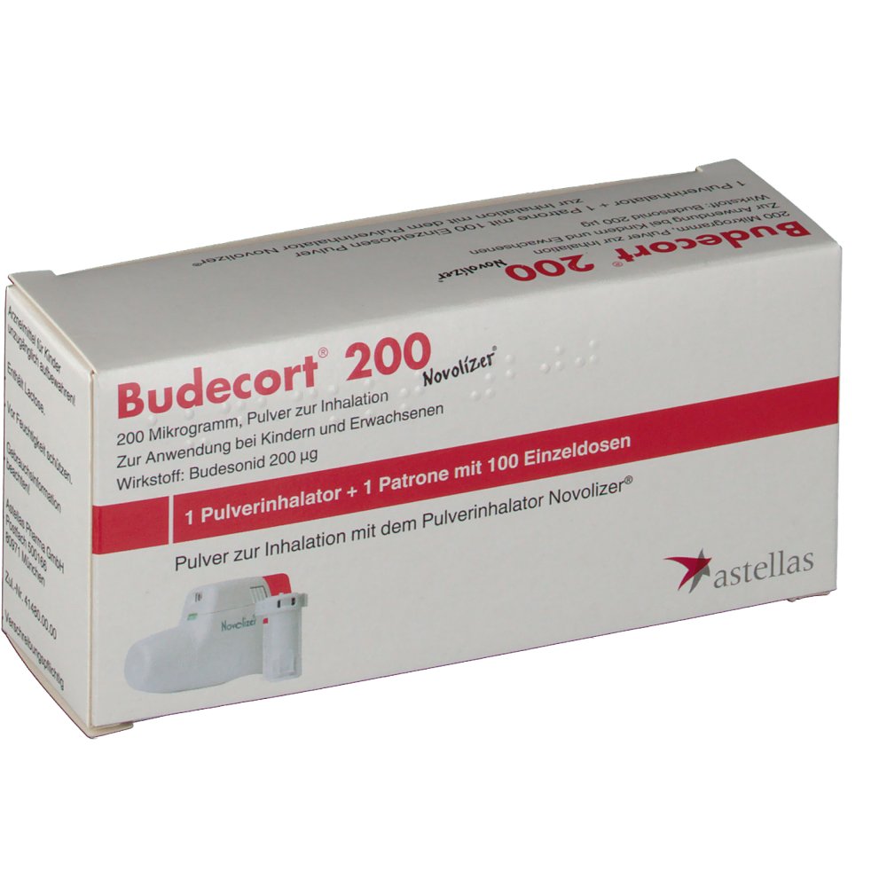 Budecort 200 Novolizer 100 Hub Pulver z.Inh.