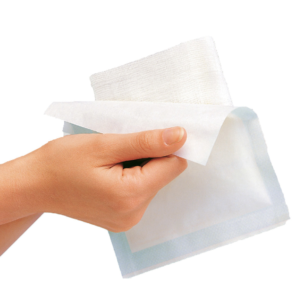 Gazin® Mullkompresse 10 cm x 10 cm unsteril 8 lagig