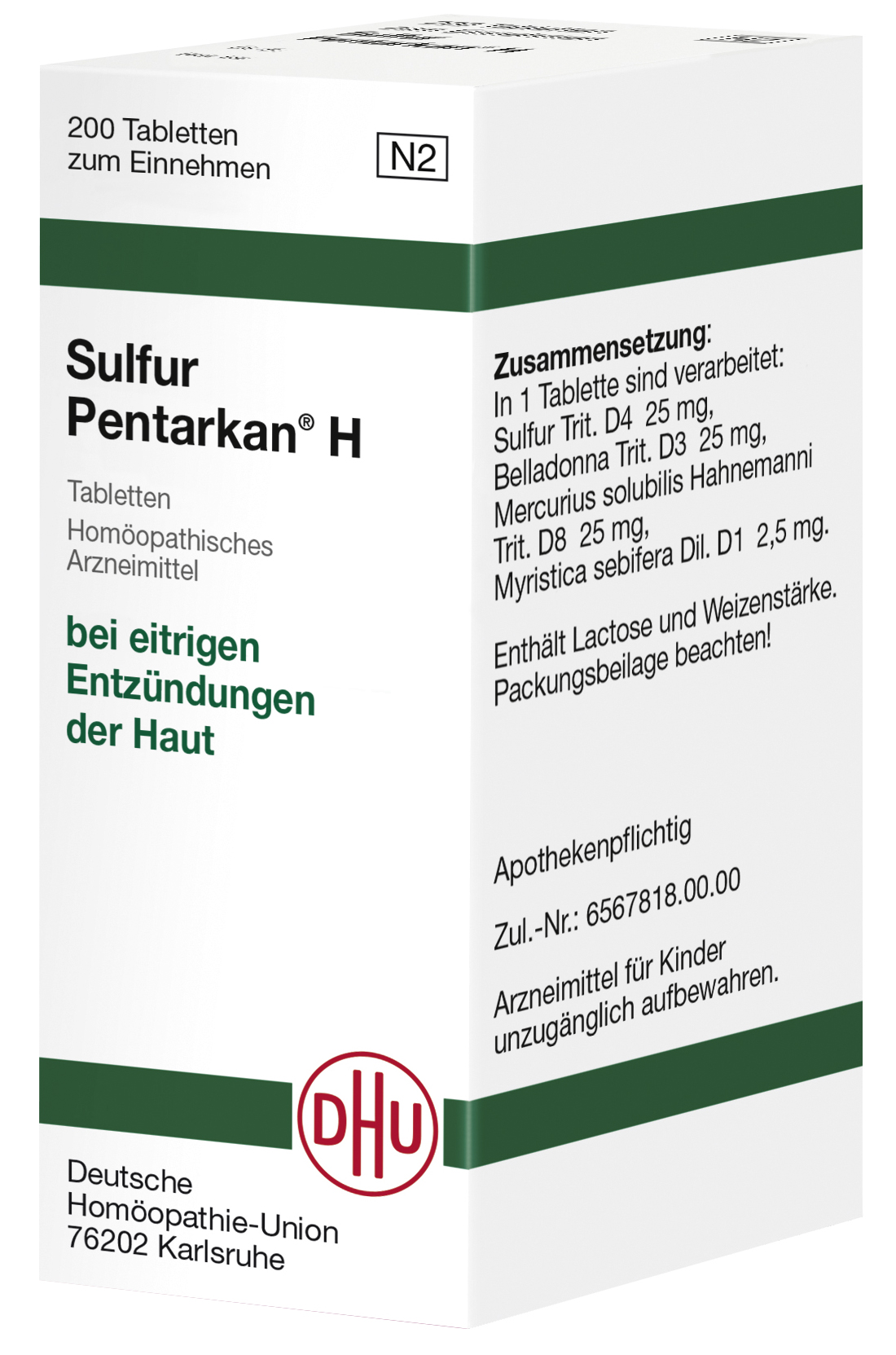 Sulfur Pentarkan H