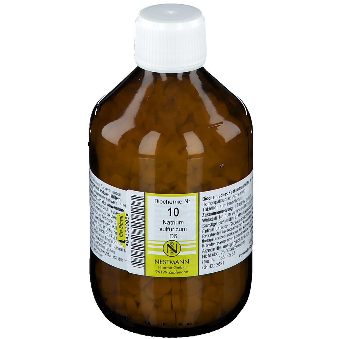 Biochemie 10 Natrium sulfuricum D 6 Tabletten