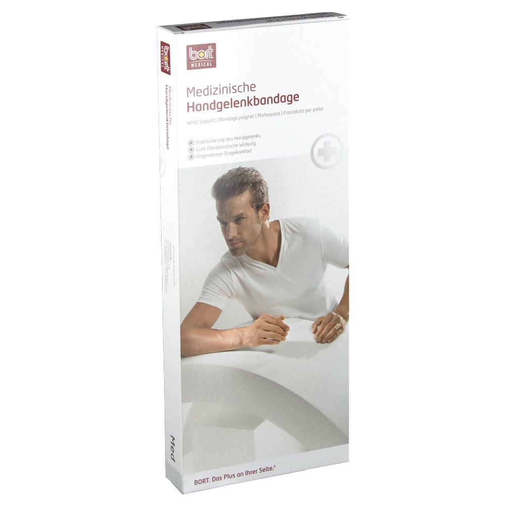 Bort Arm- und Handgelenkschiene rechts Gr. M blau/schwarz