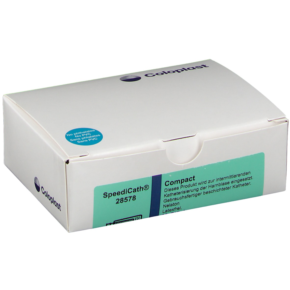 SpeediCath® Compact Katheter Ch8, 7cm, Nelaton, Frauen