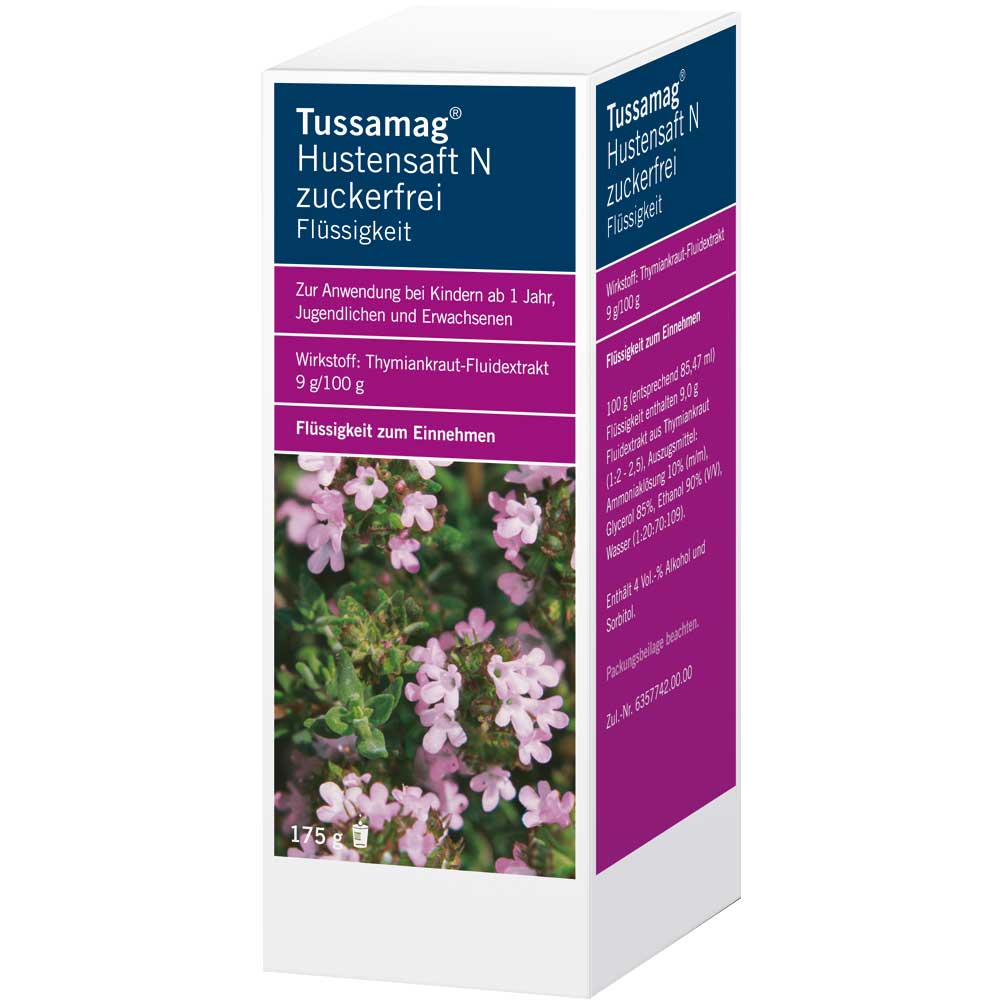 Tussamag® Hustensaft N zuckerfrei
