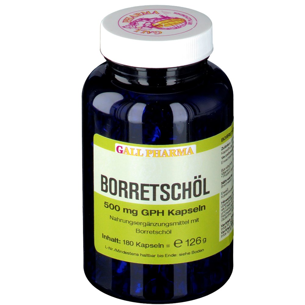 GALL PHARMA Borretschöl 500 mg GPH Kapseln - shop-apotheke.com