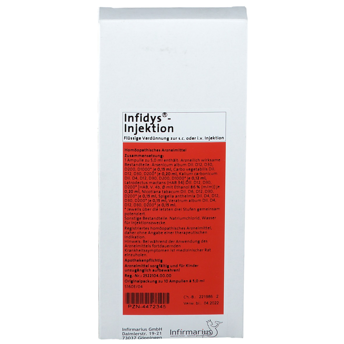 Infidys® Injektion Ampullen