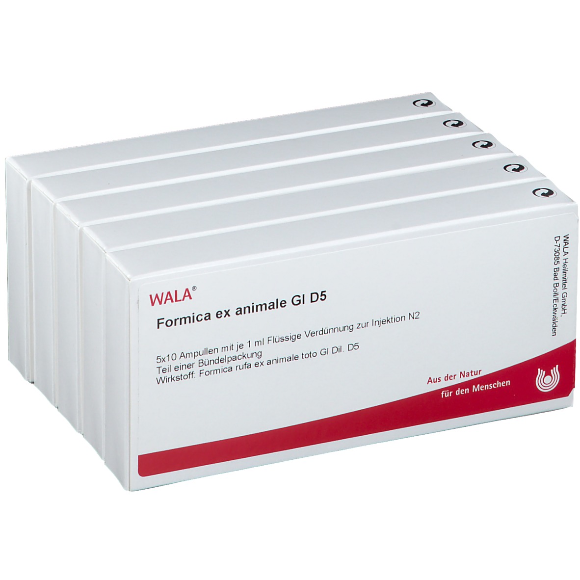 Wala® Formica Ex Animale Gl D 5 Amp.