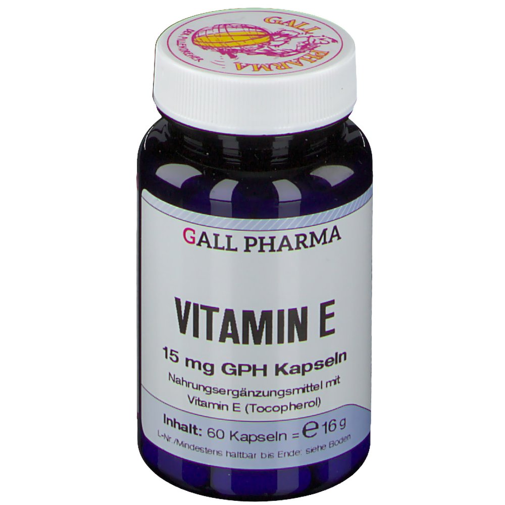Gall Pharma Vitamin E 15 mg GPH Kapseln