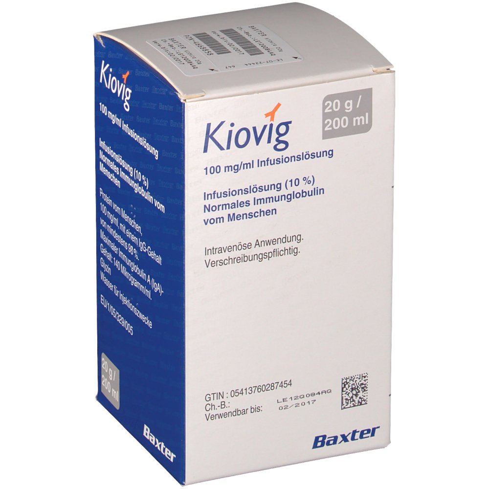 Kiovig 100 mg/ml Infusionslösung - shop-apotheke.com