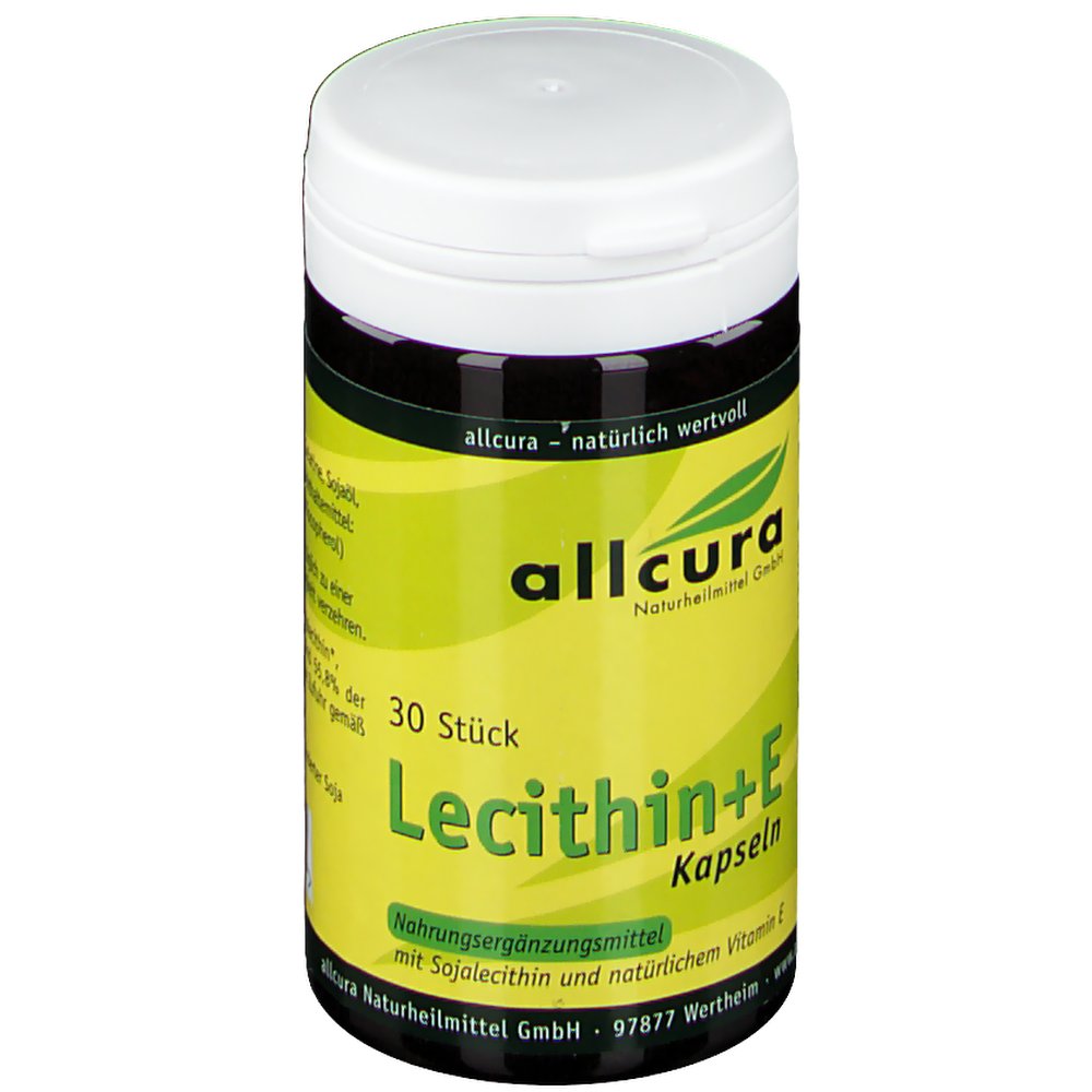 allcura Lecithin Kapseln + Vitamin E Kapseln