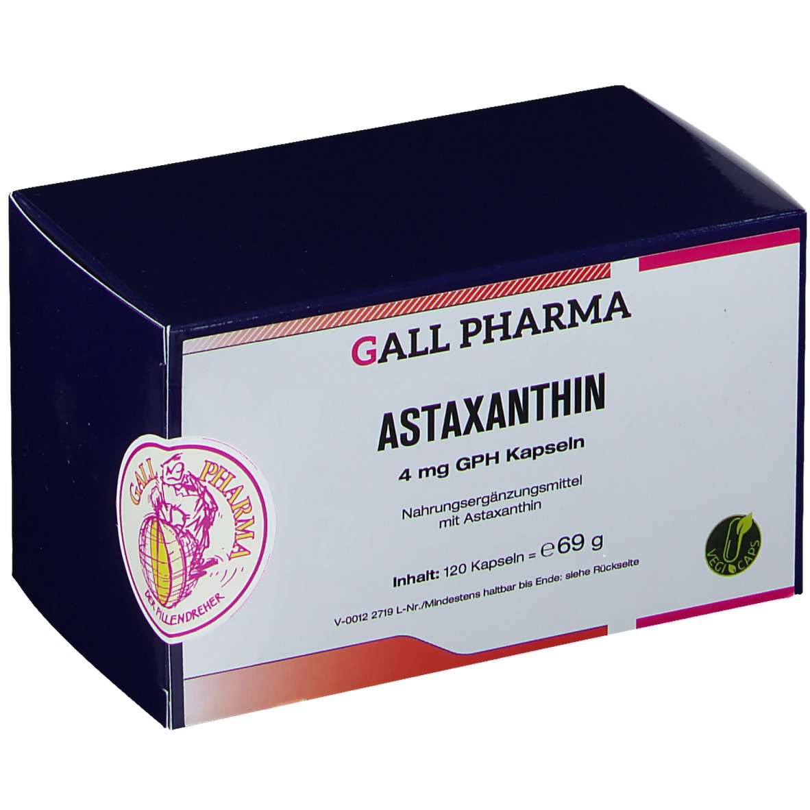Gall Pharma Astaxanthin 4 mg GPH