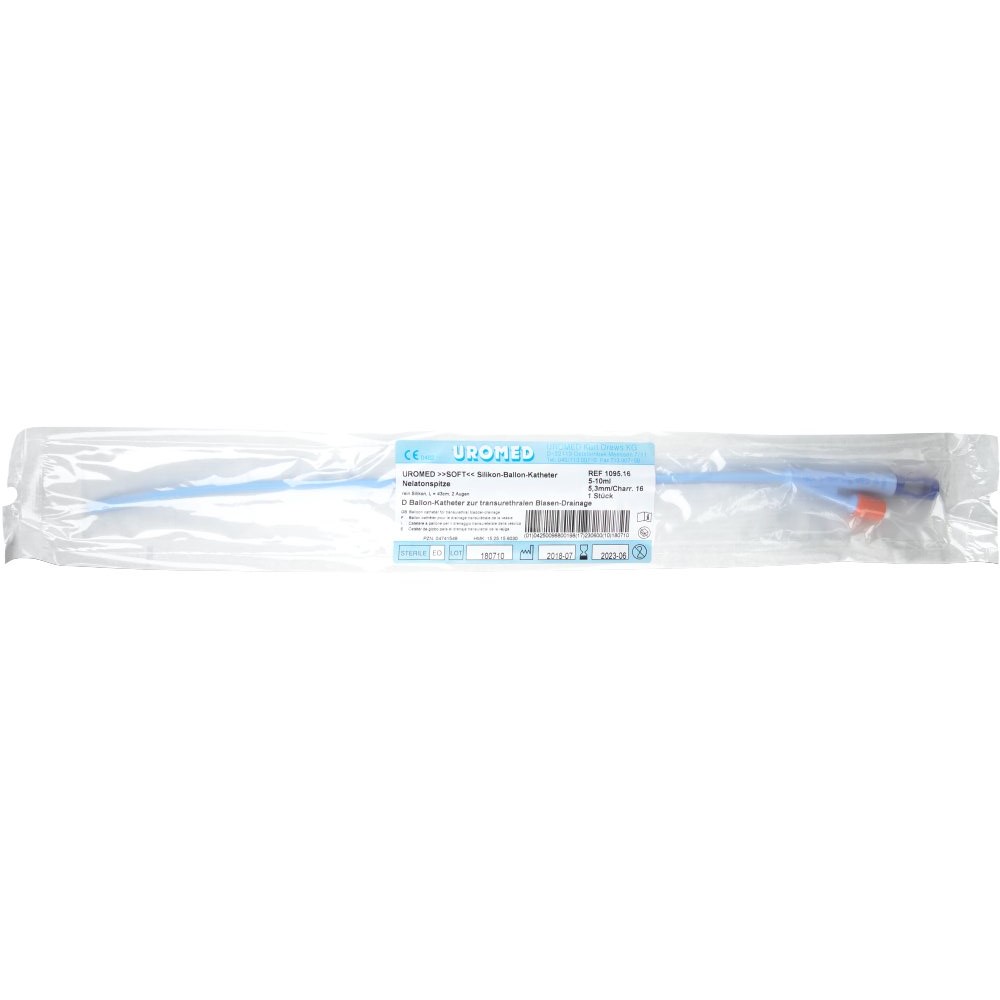 Uromed Ballonkath.CH 16 Nelaton Silik.soft 1095