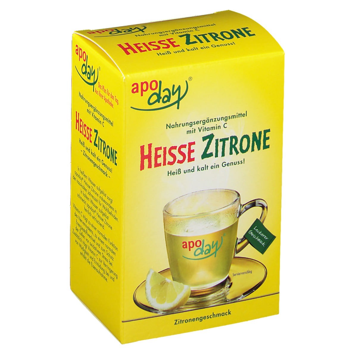apoday® Heisse Zitrone Vitamin C Pulver