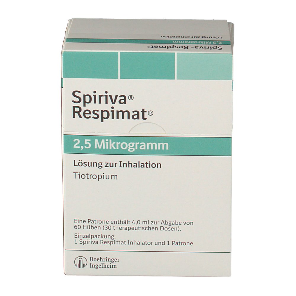 Spiriva Respimat 2,5 µg Lösung zur Inhalation - shop-apotheke.com