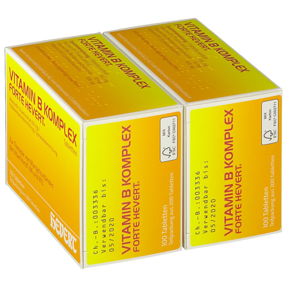 VITAMIN B KOMPLEX FORTE HEVERT® Tabletten