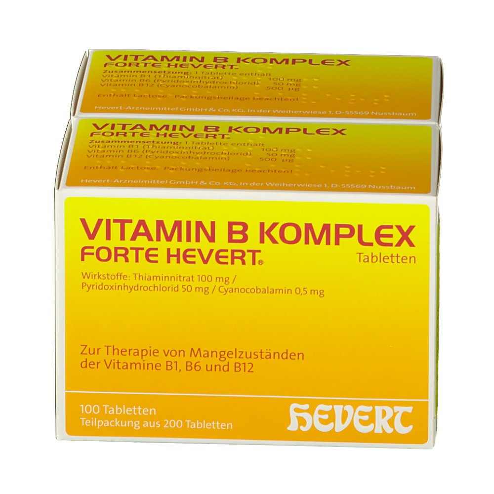 VITAMIN B KOMPLEX FORTE HEVERT® Tabletten - Shop-apotheke.com