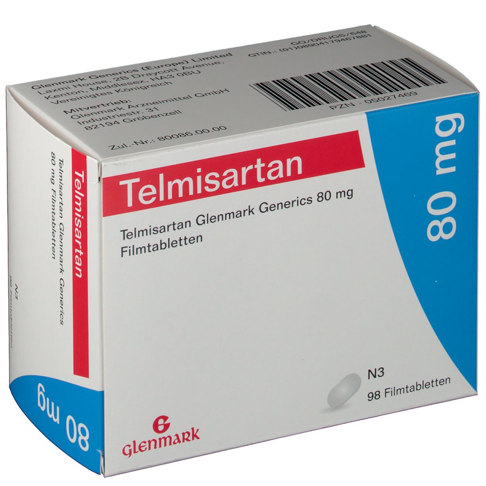 Telmisartan 80 Mg Amlodipine