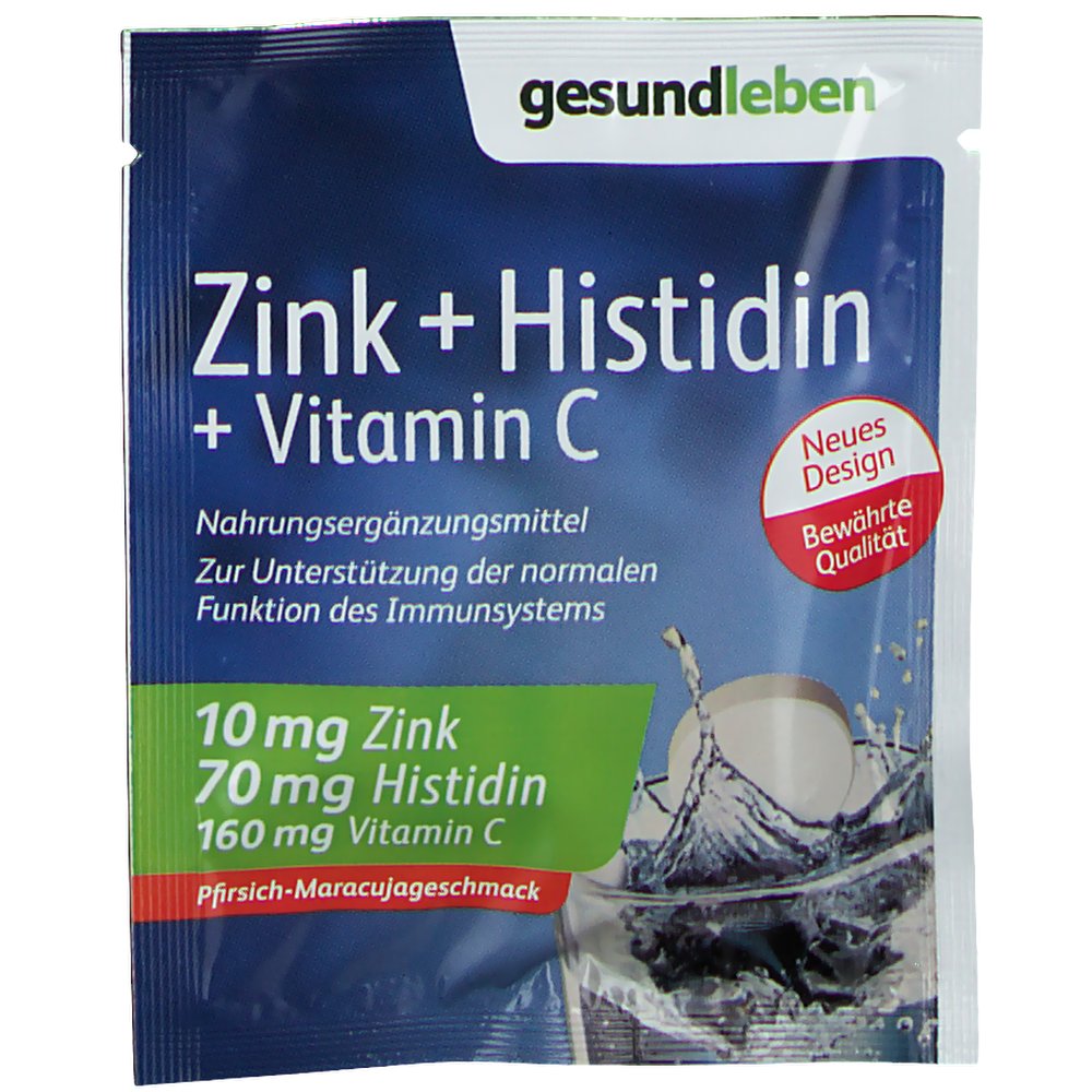 gesund leben Zink + Histidin + Vitamin C