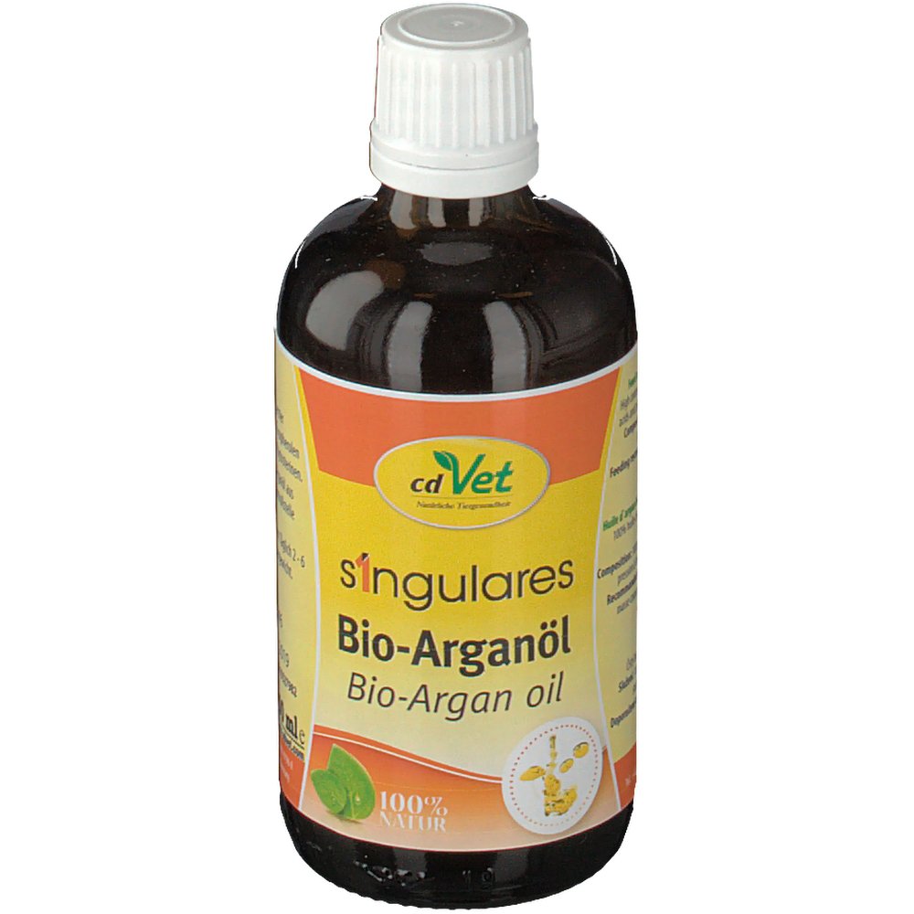 cd Vet Bio-Arganöl (100 ml) - Öl - cd Vet Naturprodukte GmbH cd Vet Bio-Arganöl (100 ml) - Öl - cd Vet Naturprodukte GmbH