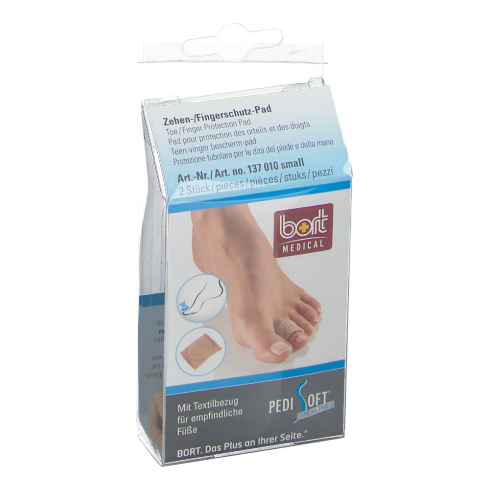 Bort PediSoft® TexLine Zehen-/Fingerschutz-Pad Gr. S