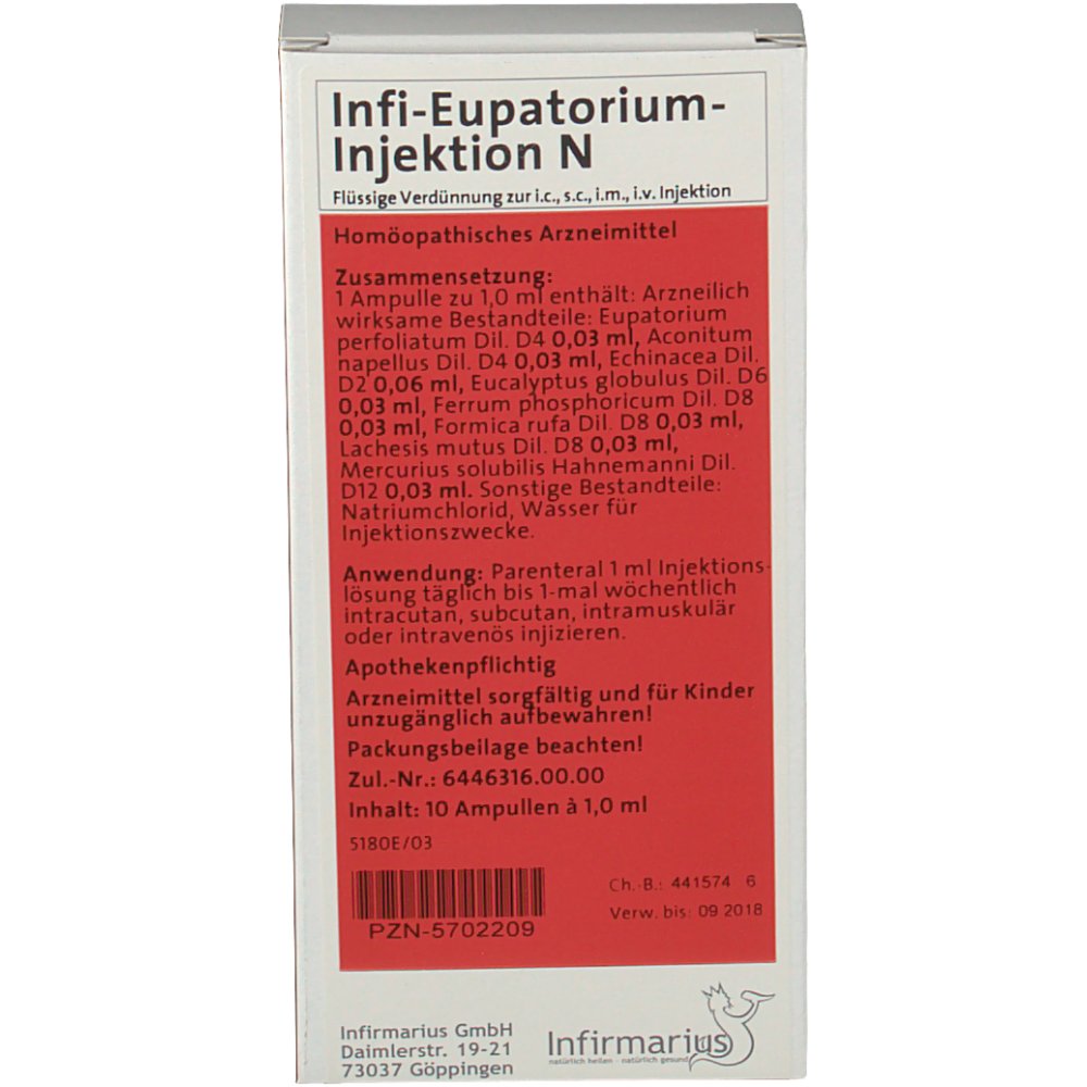 Infi-Eupatorium-Injektion N