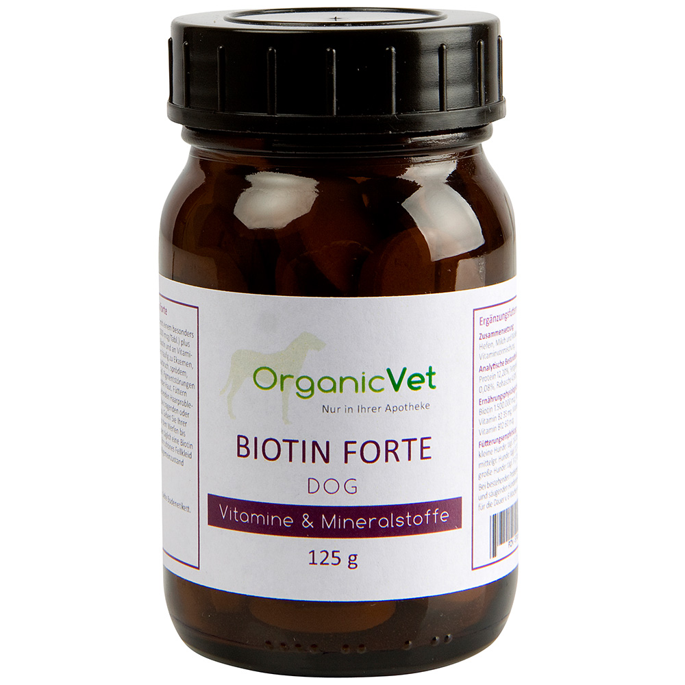 organicVet BiotinForte für Hunde