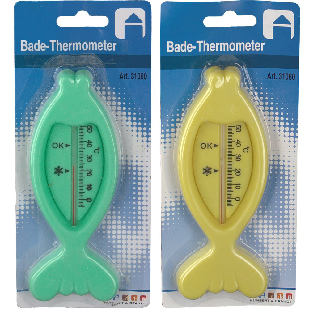 Badethermometer Fischform (Farbe nicht wählbar)