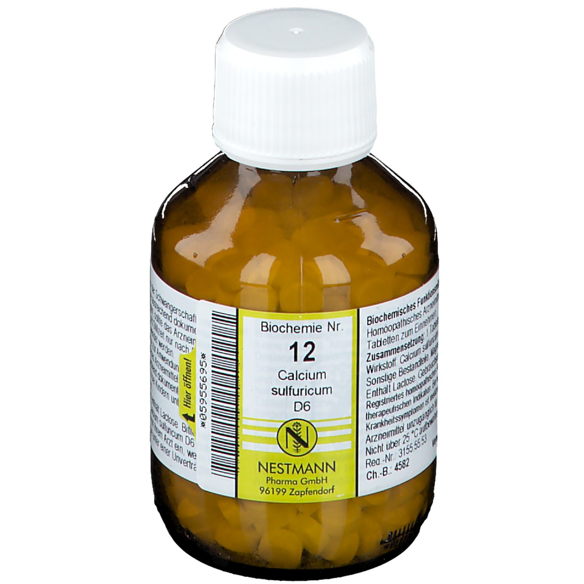 Biochemie 12 Calcium sulfuricum D 6 Tabletten