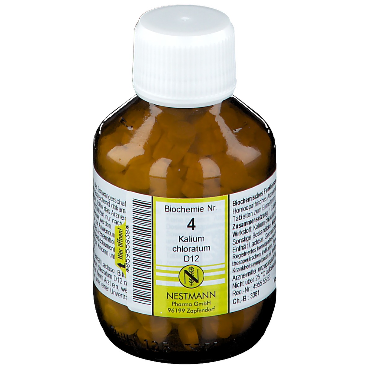 Biochemie 4 Kalium chloratum D 12 Tabletten
