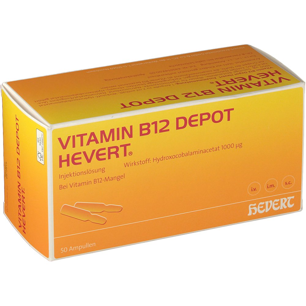 Vitamin B12 Depot Hevert Ampullen - Shop-apotheke.com