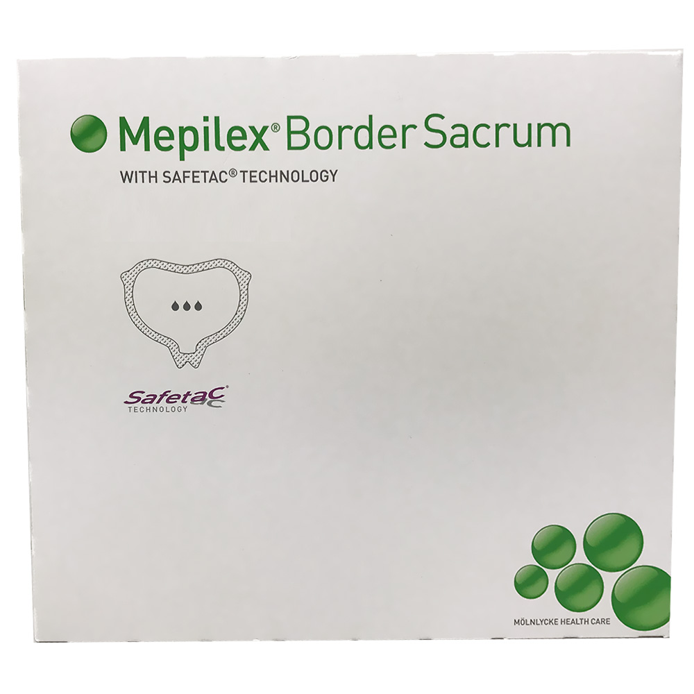 Mepilex Border Sacrum Ag Schaumverb.20x20 cm