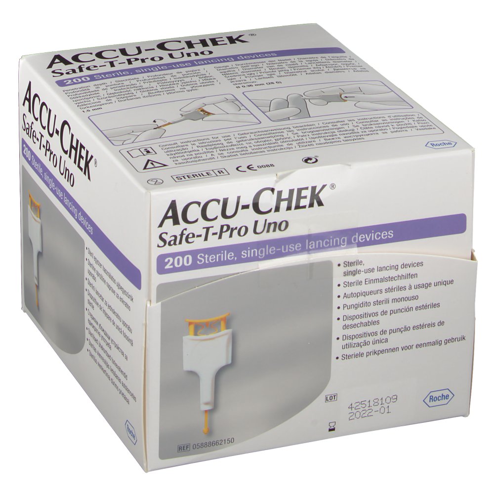 ACCU-CHEK® Safe T Pro Uno II Lanzetten - shop-apotheke.com