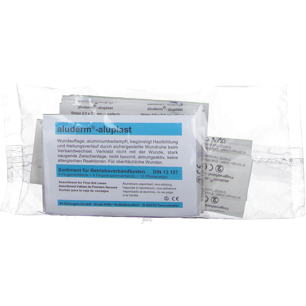 aluderm®-aluplast Sortiment klein