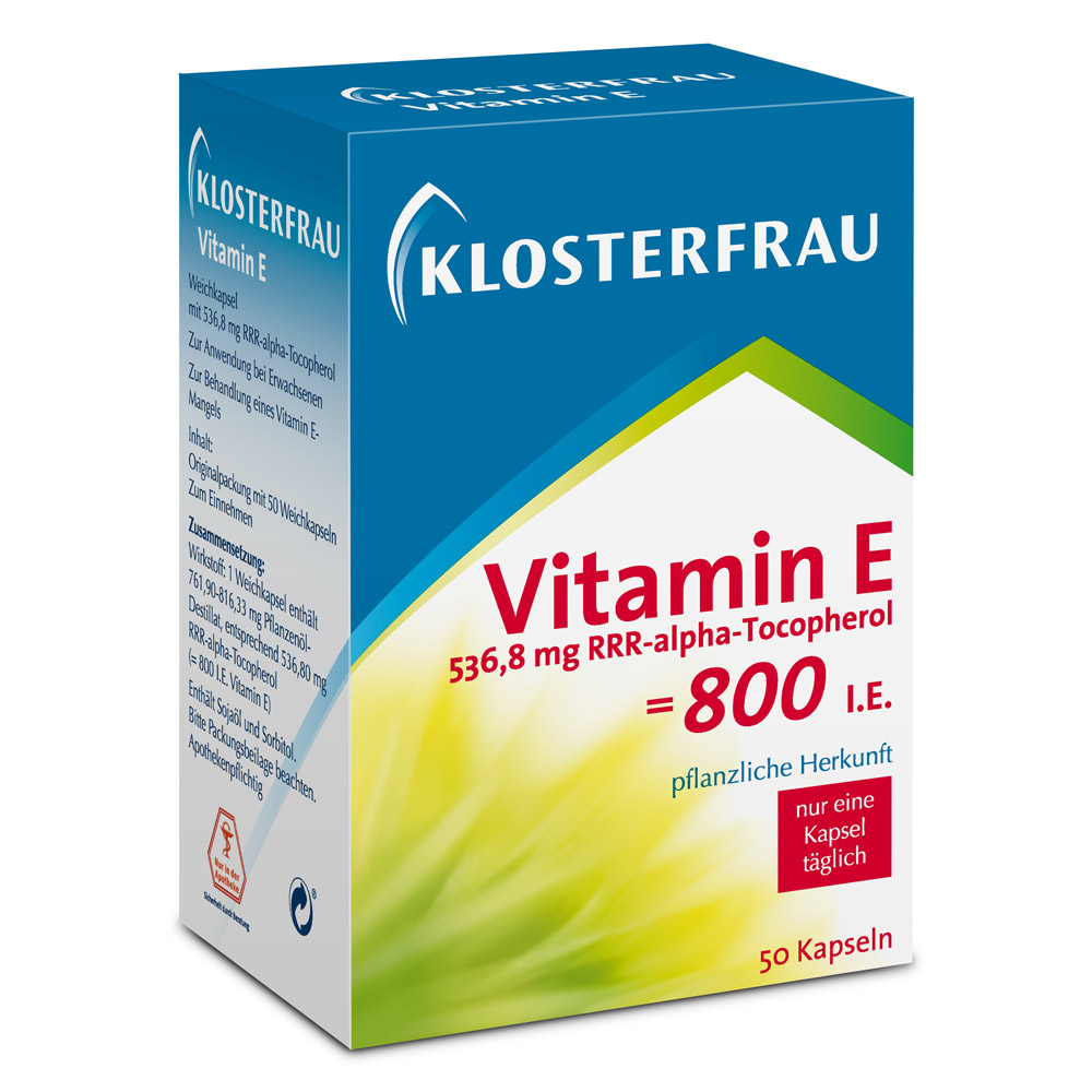 Klosterfrau Vitamin E 800 Ie Kapseln Shop